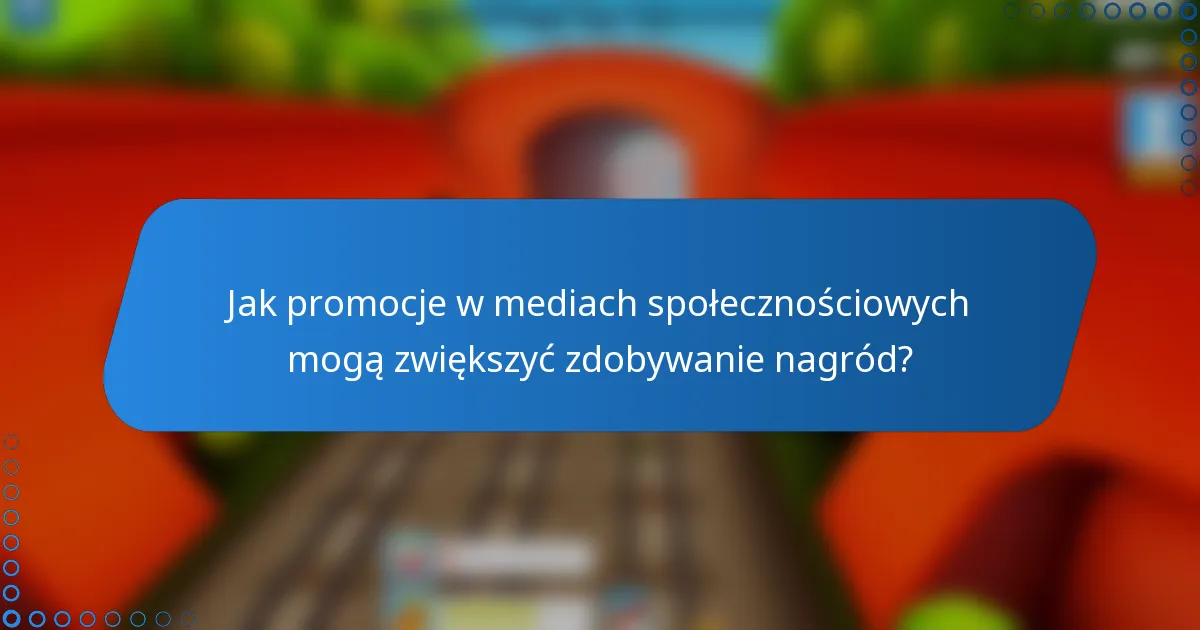 Jak promocje w mediach społecznościowych mogą zwiększyć zdobywanie nagród?